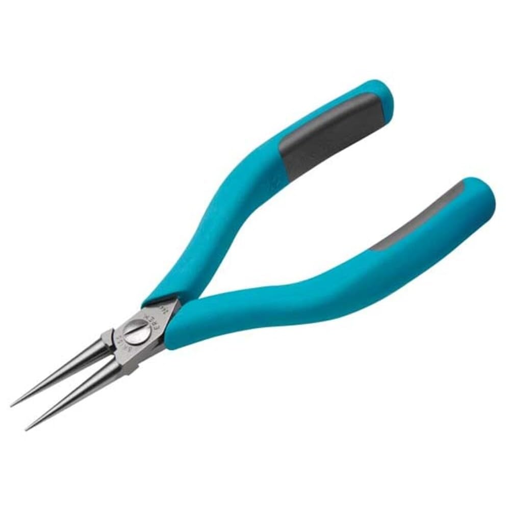 Weller Erem 2443P 5 3/4 Fine Round Nose Plier with Smooth Jaws and